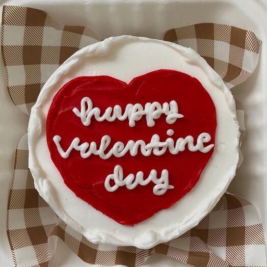 Бенто торт happy Valentine s Day