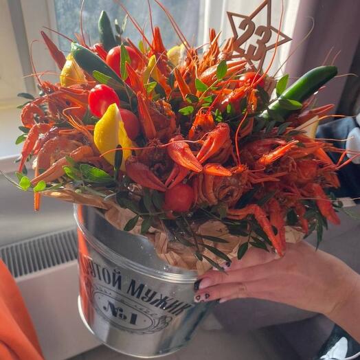 Букет Ведро раков