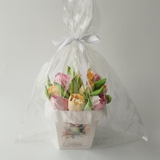 Зефирные тюльпаны