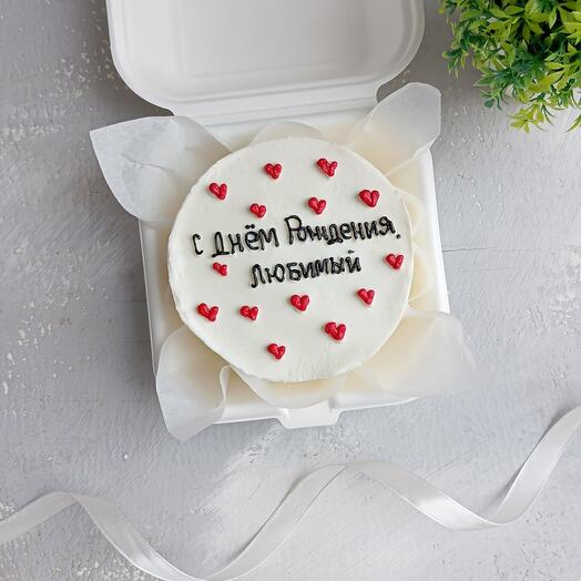 Бенто торт  для  любимого человека