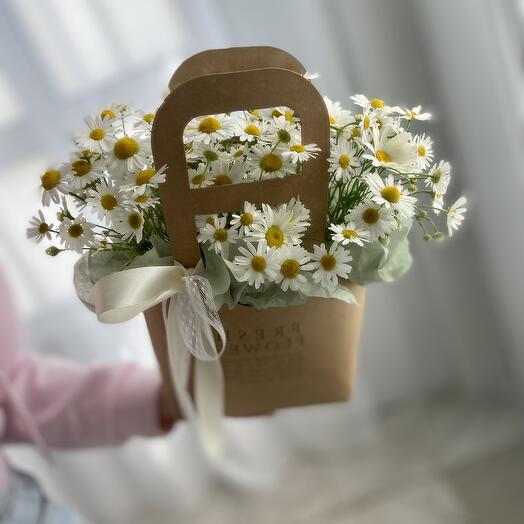 Летние ромашки в крафте 🌸