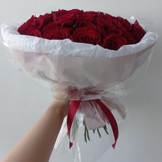 Букет из красной розы