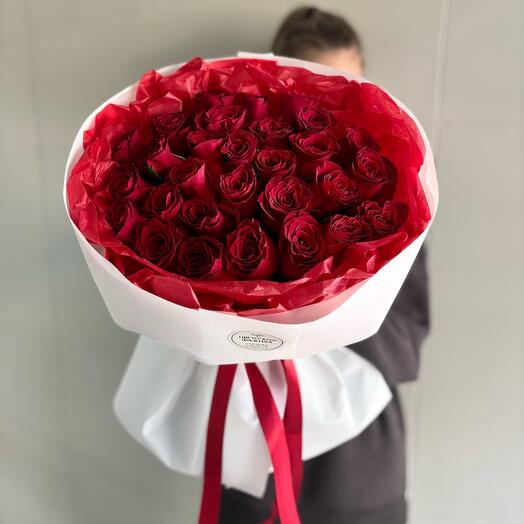 Букет из 29 роз Кения