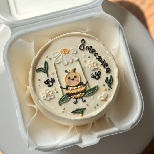 Бенто с пчелкой и вашей надписью