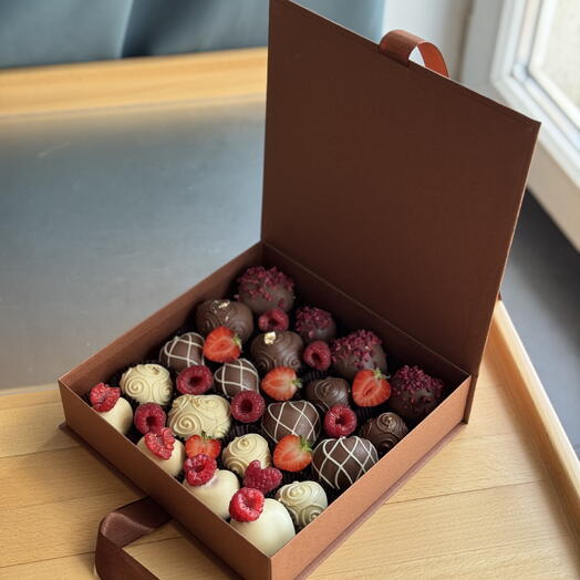 Happy birthday box 20 truskawek