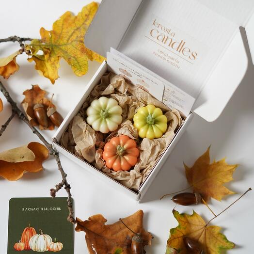 Свечи набор «тыковки»