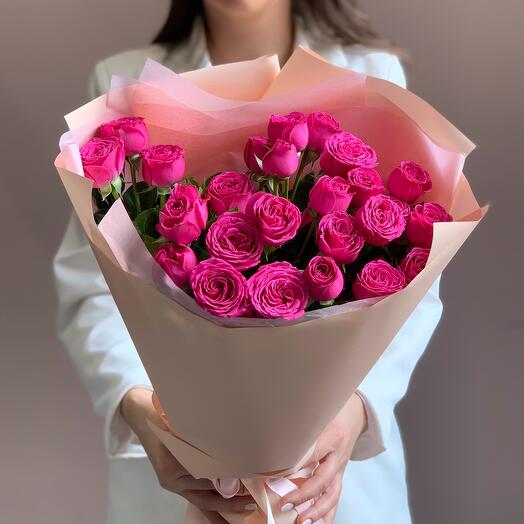 🎀 Букет кустовых роз с доставкой (П301)
