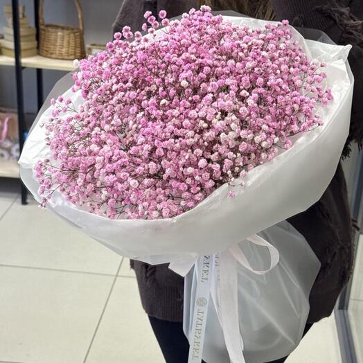 Букет из гипсофилы 🌸