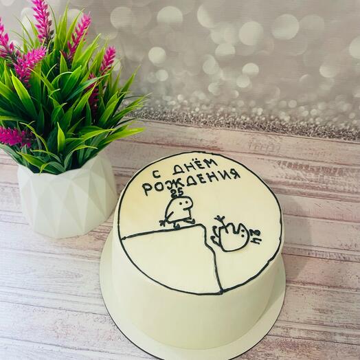 Бенто торт с рисунком
