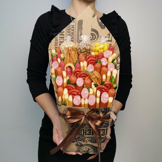 Мужской букет "Вкусный вечер"