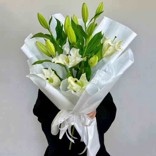 Букет из 3 лилий