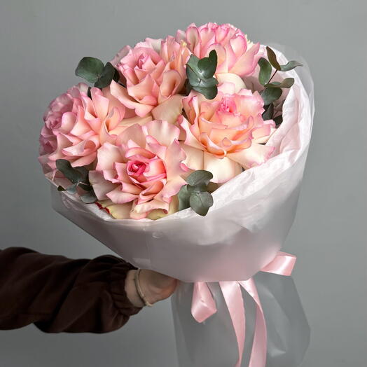 Нежный букет роз 💌