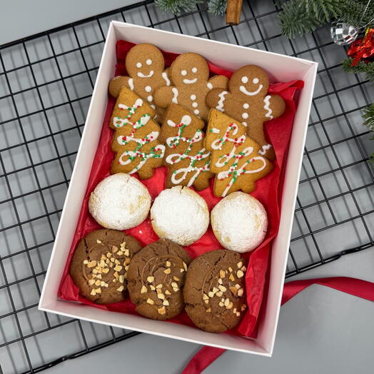 Печенье новогоднее в подарок