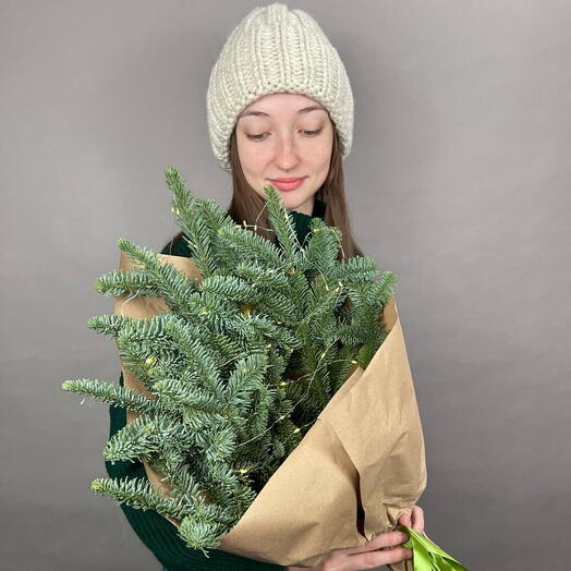 Букет с ароматной хвои