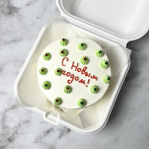 Бенто торт С Новым годом