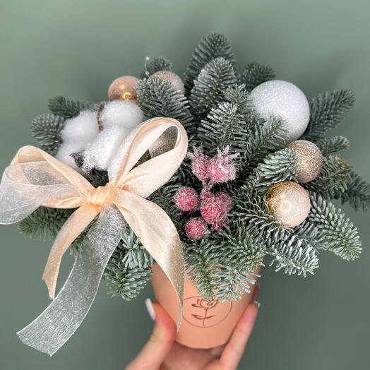 Рождественская композиция Нобилис🎄