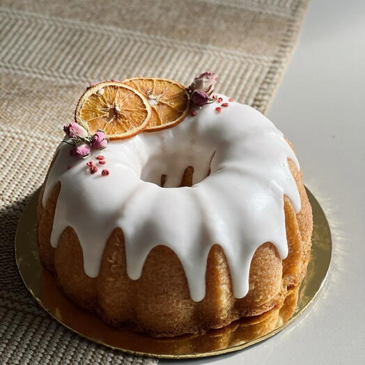 Рождественский кекс с брусникой (Новый год)