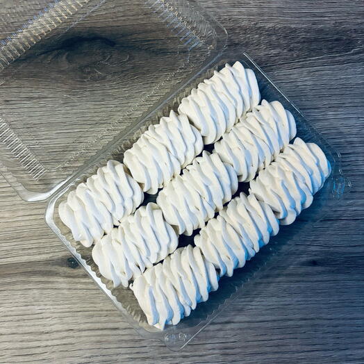 Зефир ручной работы 9 штук пластик упаковка