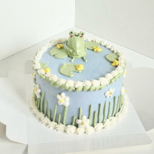 Бенто-тортик с лягушкой