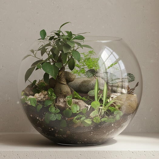"Forest Whisper" Флорариум