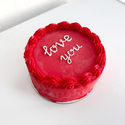 Бенто-торт «love you