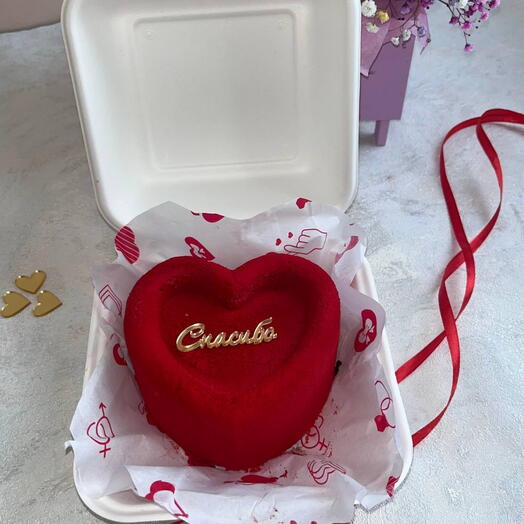 Муссовый бенто торт LOVE