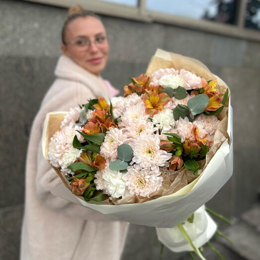 Нежный букет 🧡для любого повода 💛 Или просто порадовать человека 🌸