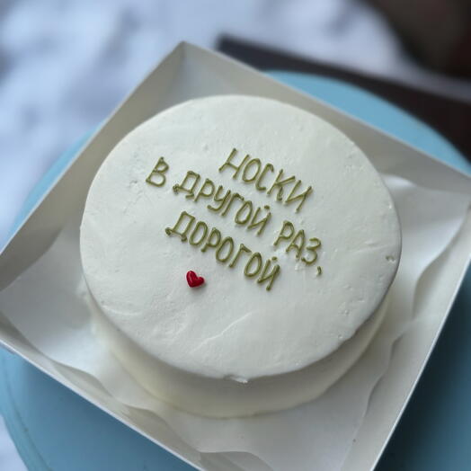 Бенто тортик Носки