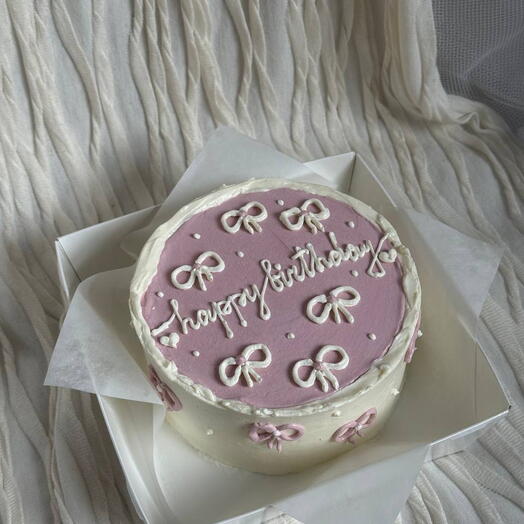 Бенто happy birthday с бантиками