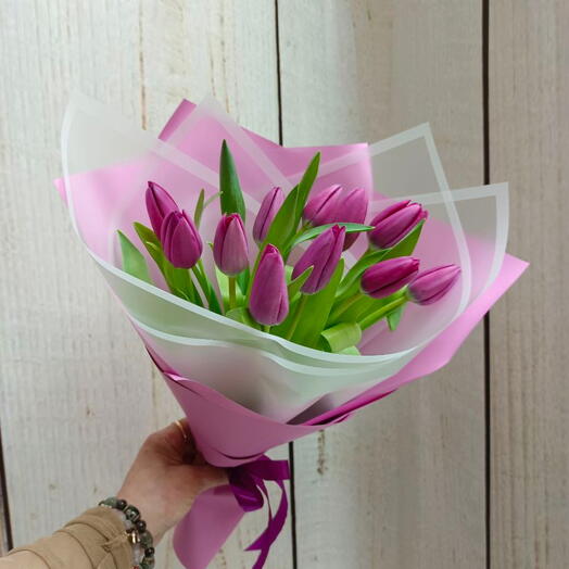 Букет из тюльпанов Очарование