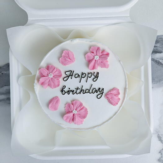 Бенто торт "Happy birthday" С днём рождения