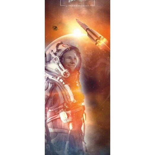 Коврик для йоги, фитнеса и пилатеса Поехали Space Collection из замши и каучука, 3,5 мм