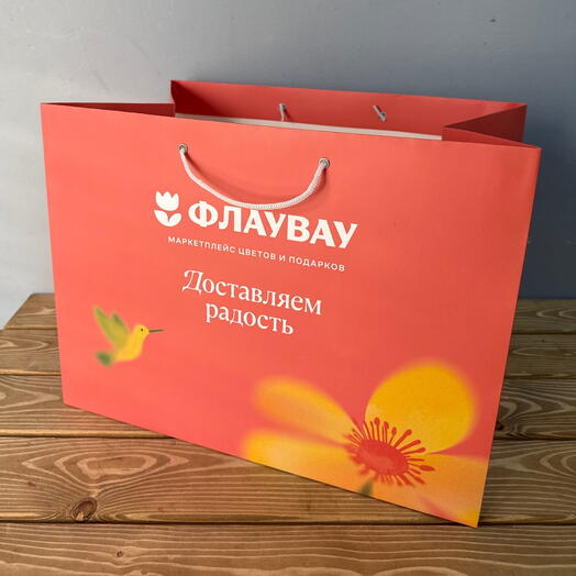 Транспортный пакет для цветов 🌸