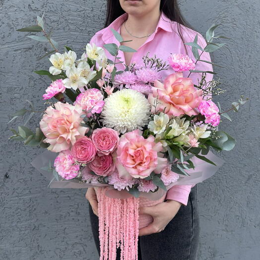 Композиция «Розовое наслаждение»