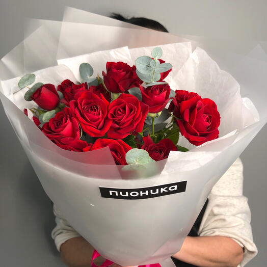 Супер акция️️🌸Любимой. Букет с кустовыми розами