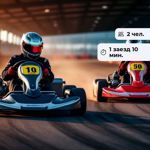 Миг обгона. Заезд на крытом картинге RacePlace