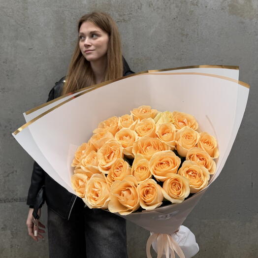 Букет роз 25 шт🌸