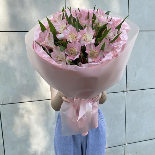 Розовые грезы💞 альстромерии
