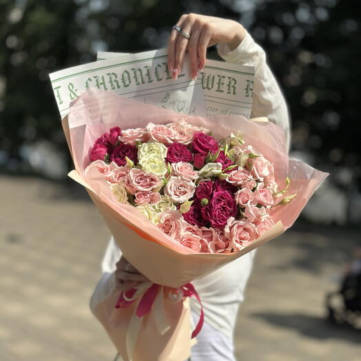 Сборный букет для нее 💕🌸
