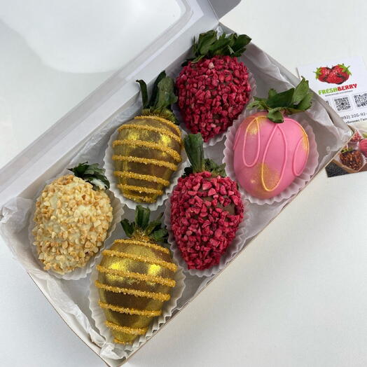 Клубника в шоколаде 6шт К52