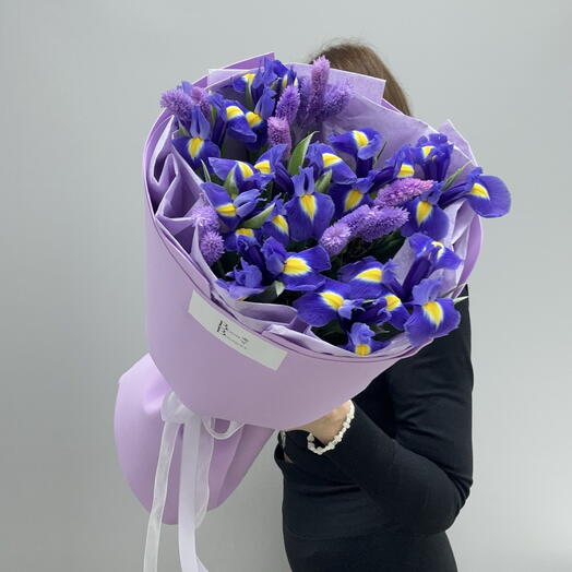 Букет из ирисов 💜