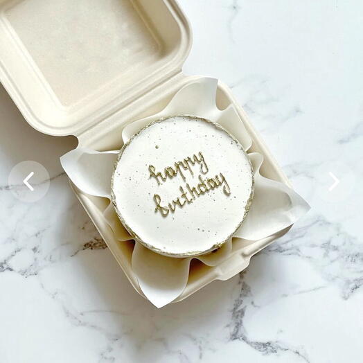 Бенто-торт happy birthday на подарок в день рождения