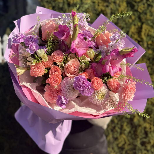 Невероятный сезонный букет 💜