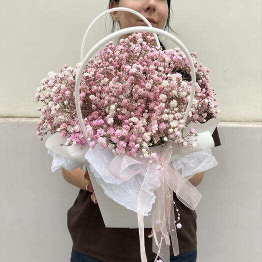Композиция из стойких гипсофил