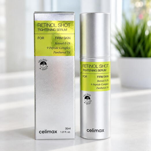 Подтягивающая сыворотка с ретинолом и микроиглами CelimaxThe Vita−A Retinol Shot Tightening Serum