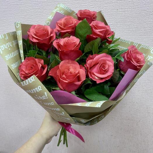 Bouquet of 9 roses