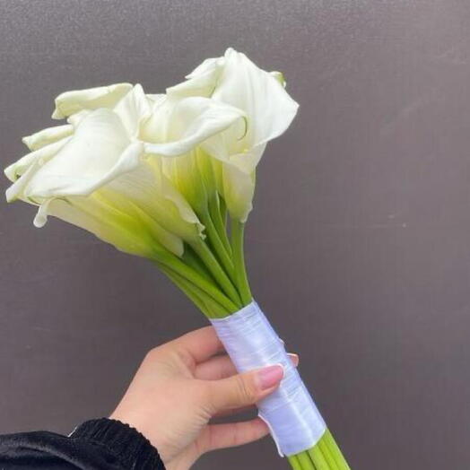 Нежные каллы Букет невесты