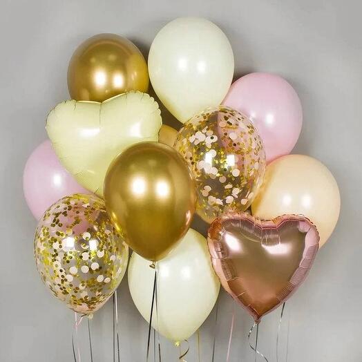 A set of Champagne balls