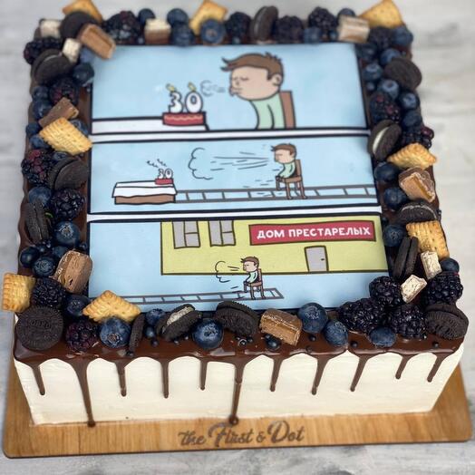 Pastel de aniversario