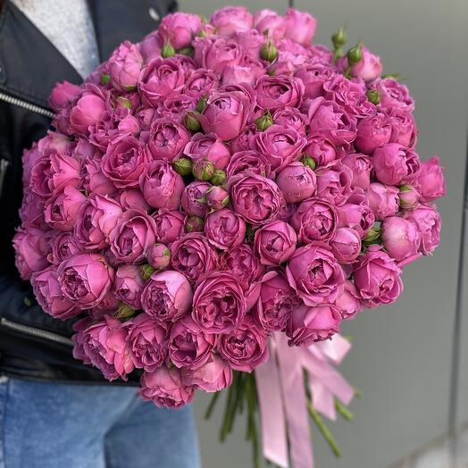 Кустовая роза Мисти бабблз 39